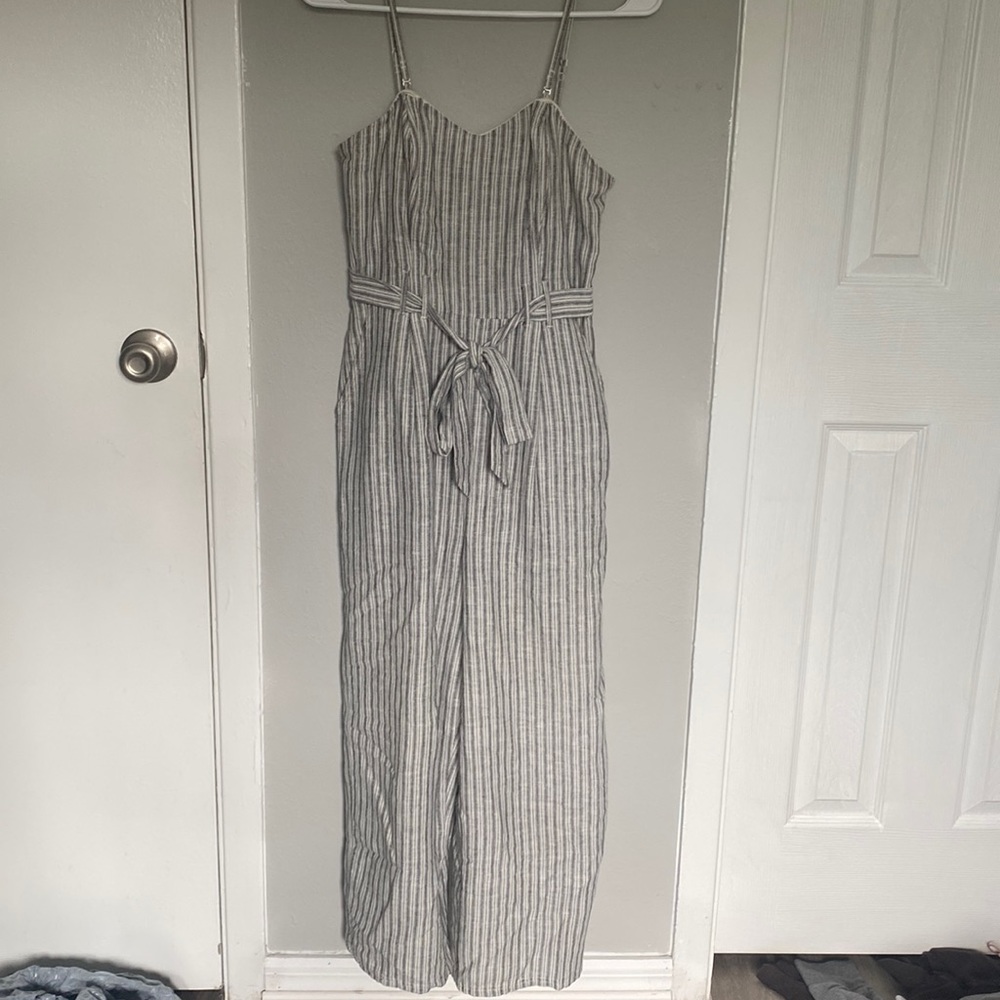 American Eagle Outfitters Striped Jumpsuit